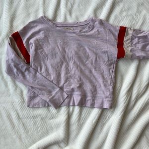 Madewell cotton terry long sleeve